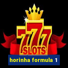 horinha formula 1